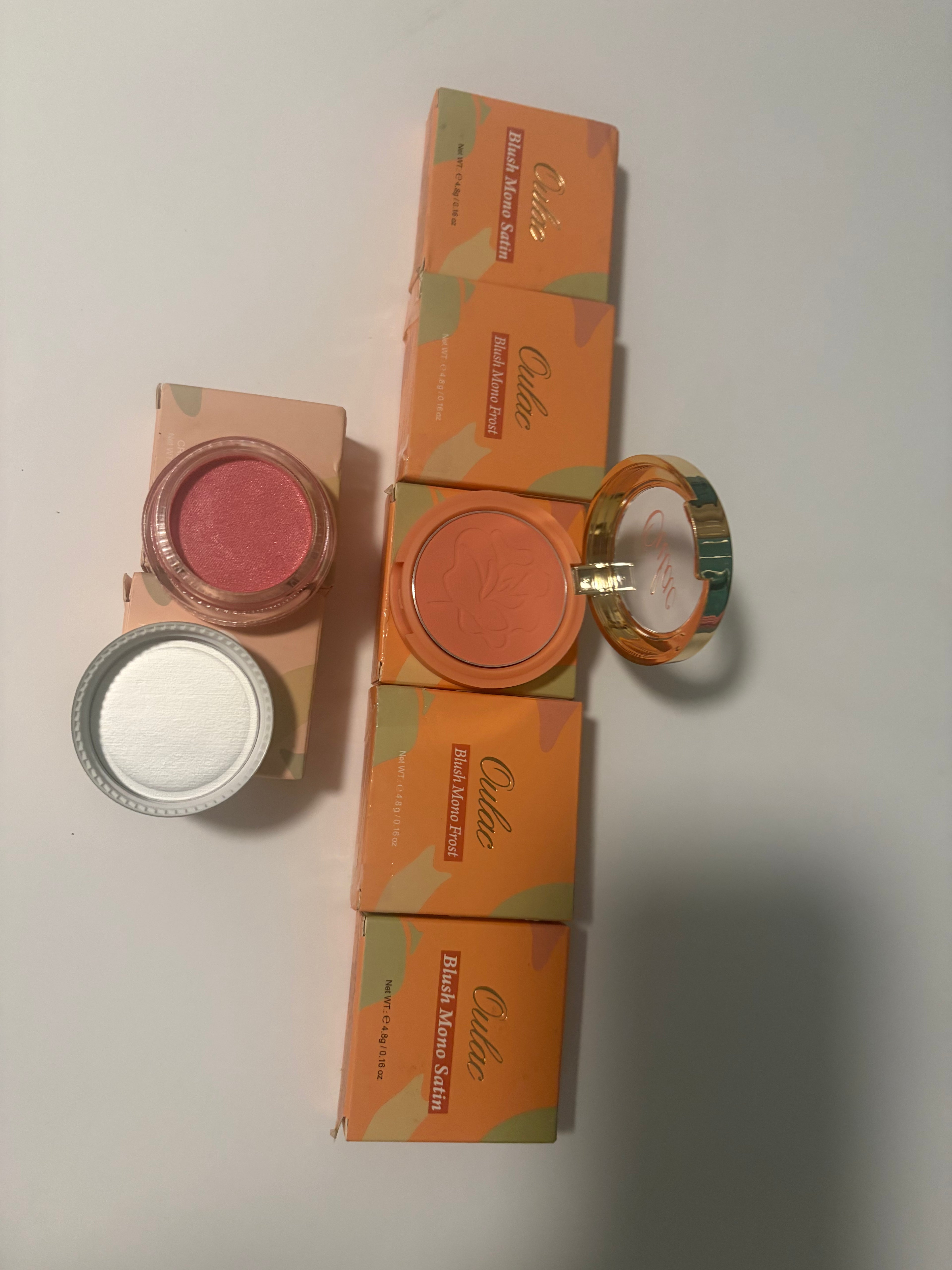 Eyeshadows and Blushes